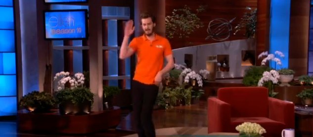 Andrew Garfield pokazuje kocie ruchy (VIDEO) Andrew Garfield pokazuje kocie ruchy (VIDEO)