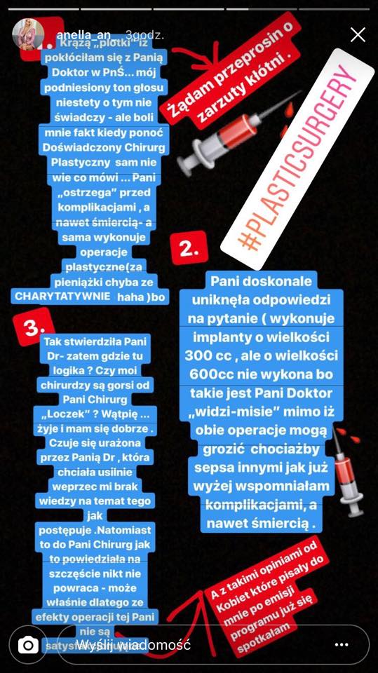 Anella strzeliła FOCHA! Czeka na przeprosiny