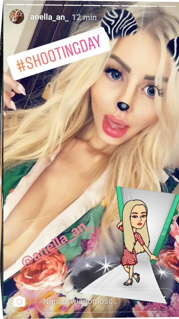 Anella, polska Barbie, chce zrobić sobie plastikową pupę! (Instagram)