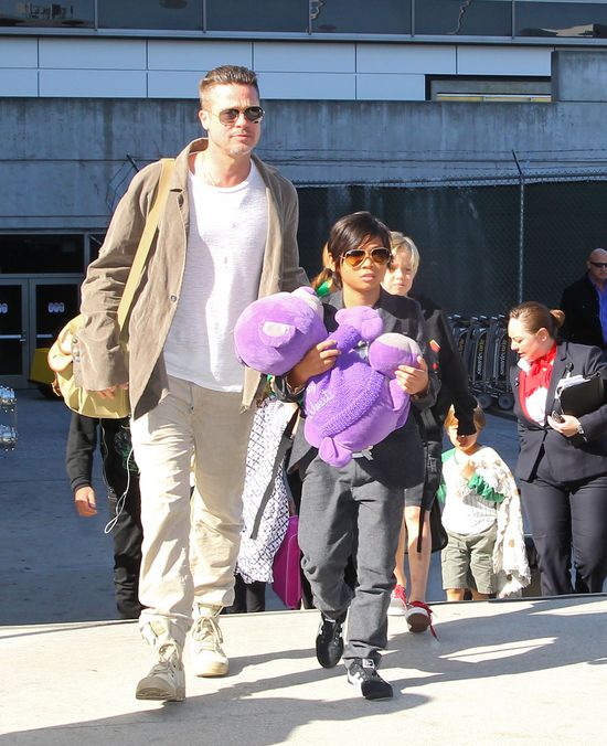 Angelina Jolie, Brad Pitt i ich wszystkie dzieci (FOTO)