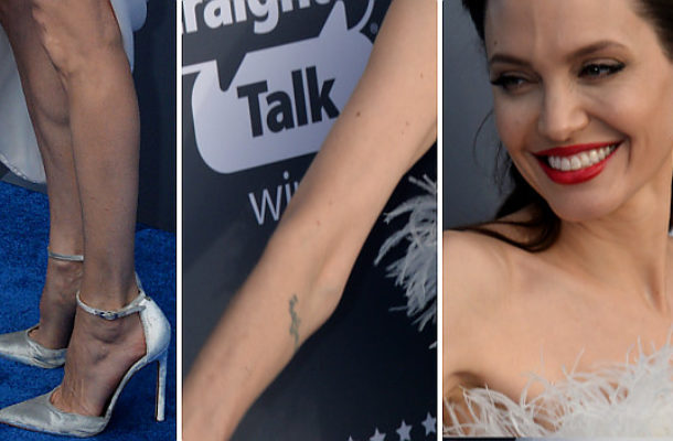Angelina Jolie wciąż bardzo CHUDA (ZDJĘCIA)