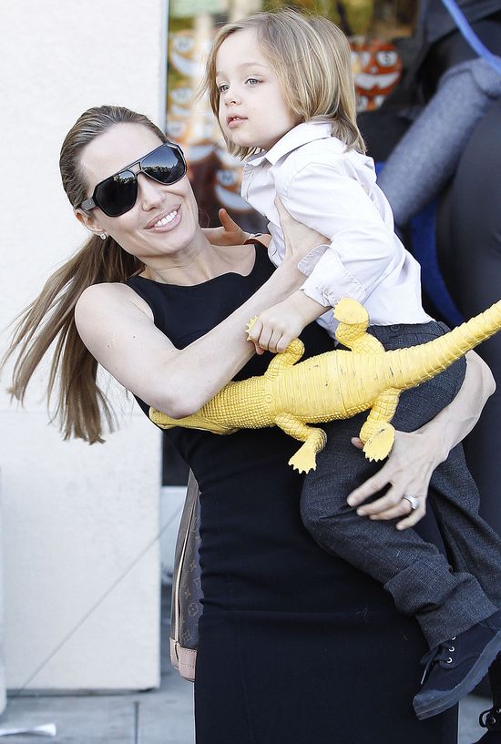 Angelina Jolie i Brad Pitt wynajęli 12 niań! Angelina Jolie i Brad Pitt wynajęli 12 niań!