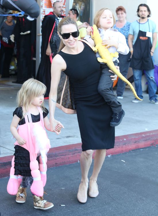 Angelina Jolie i Brad Pitt wynajęli 12 niań! Angelina Jolie i Brad Pitt wynajęli 12 niań!