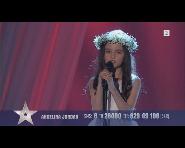 8-letnia Angelina Jordan w finale norweskiego Mam talent