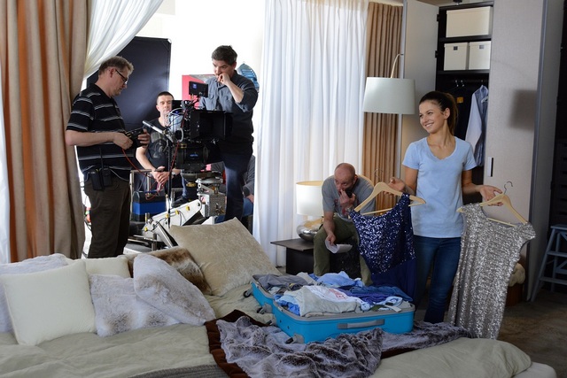 Anna i Robert Lewandowscy w T-Mobile