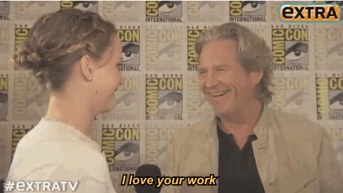 Jennifer Lawrence spanikowała, gdy zobaczyła Jeffa Bridgesa 