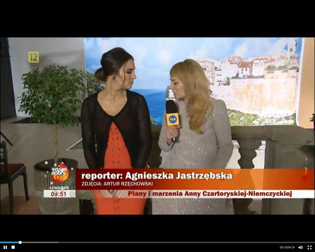 Piękna Anna Czartoryska jak Monica Bellucci (FOTO)