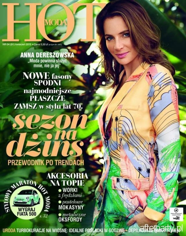 Anna Dereszowska w HOT Moda: Jestem uzależniona od...
