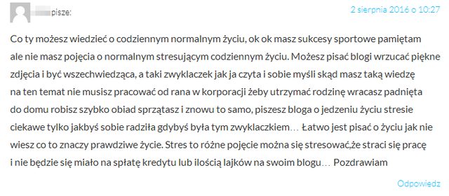 Ten post Lewandowskiej jej fani uznali za genialny, ale... Ten post Lewandowskiej jej fani uznali za genialny, ale...