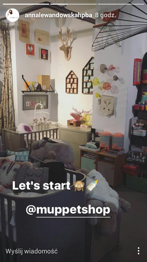 Anna Lewandowska zaczęła urządzać pokój dla dziecka - wybrała się na zakupy 