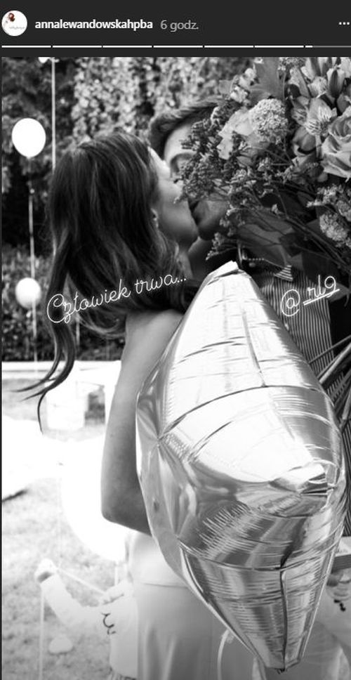 Anna Lewandowska całuje Roberta - to zdjęcie dnia