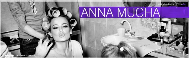 Anna Mucha rozczarowana polskimi kibicami (FOTO) Anna Mucha rozczarowana polskimi kibicami (FOTO)