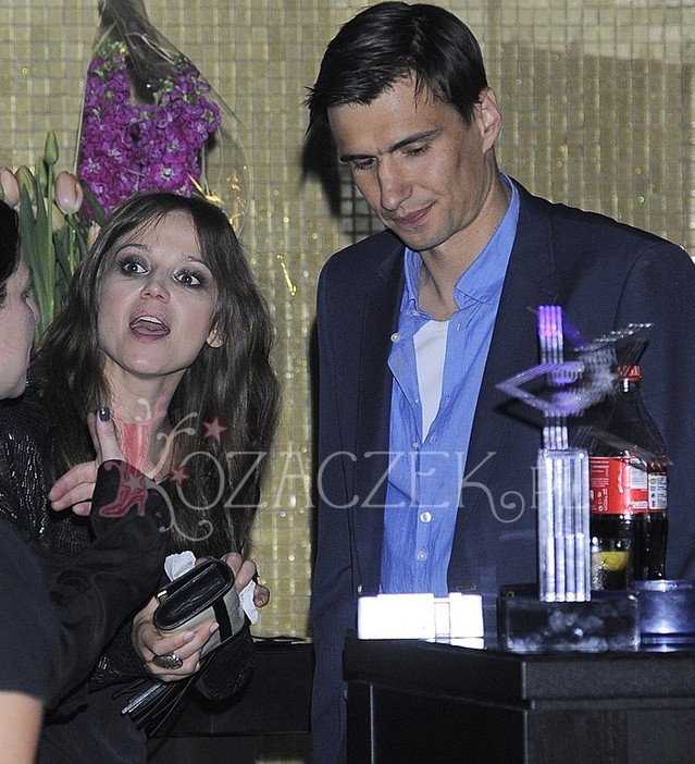 Anna Przybylska w imprezowym nastroju (FOTO)