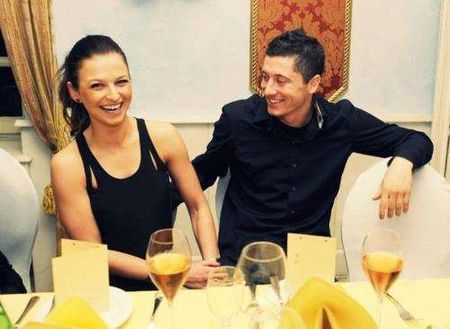Robert Lewandowski ma w domu ostrą zawodniczkę Robert Lewandowski ma w domu ostrą zawodniczkę