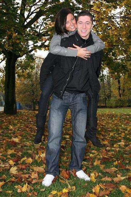 Robert Lewandowski ma w domu ostrą zawodniczkę Robert Lewandowski ma w domu ostrą zawodniczkę