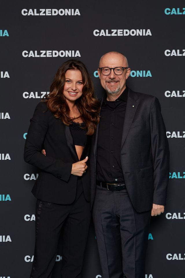 Anna Lewandowska w ZASKAKUJĄCEJ stylizacji na pokazie Calzedonii