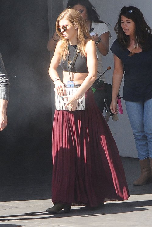 AnnaLynne na planie serialu 90210 (FOTO)