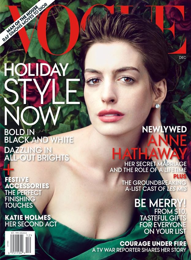 Anne Hathaway w Vogue (FOTO)