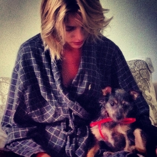 Anja Rubik dostała w prezencie szczeniaka (FOTO)