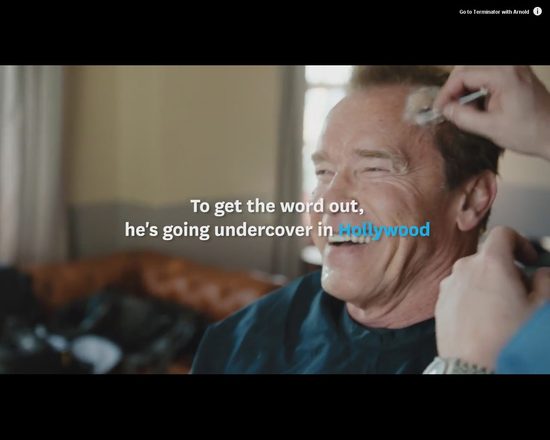 Żywy Terminator zamiast figury woskowej straszył ludzi VIDEO Żywy Terminator zamiast figury woskowej straszył ludzi VIDEO