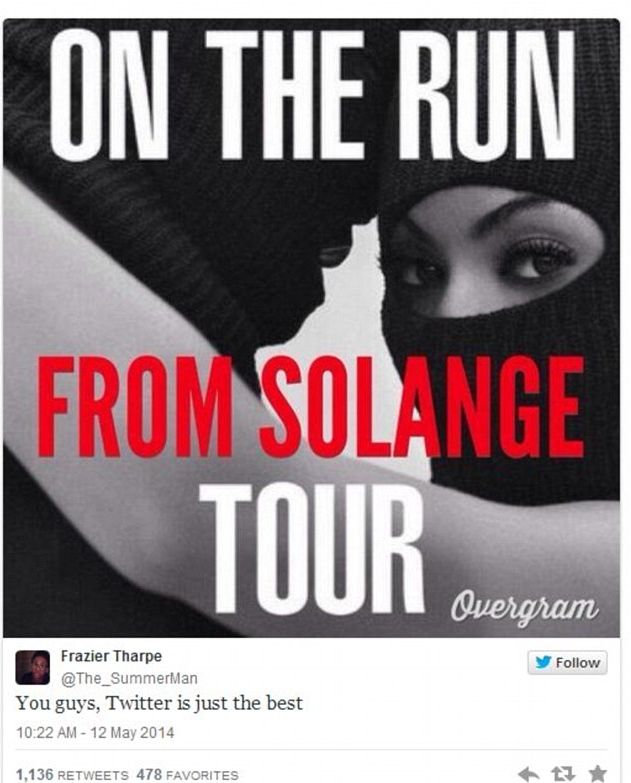 Internet śmieje się z bójki Solange i Jaya Z (MEMY)