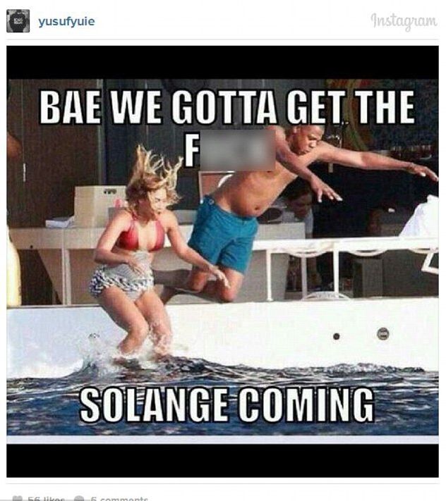 Internet śmieje się z bójki Solange i Jaya Z (MEMY) Internet śmieje się z bójki Solange i Jaya Z (MEMY)