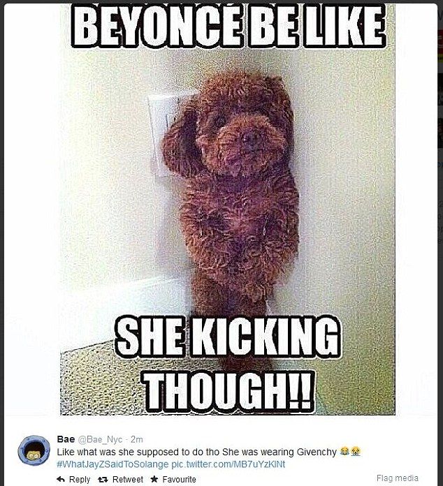 Internet śmieje się z bójki Solange i Jaya Z (MEMY) Internet śmieje się z bójki Solange i Jaya Z (MEMY)