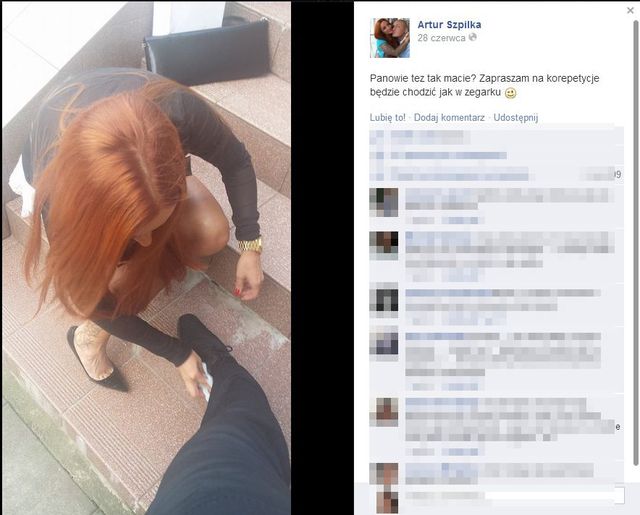 Artur Szpilka zaprasza na korepetycje z tresowania partnerki