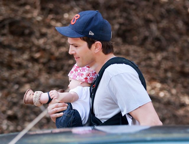 Ashton Kutcher - tatuś idealny? (FOTO)
