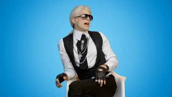 Oto Darl. Poznajecie, kto kopiuje Karla Lagerfelda? [VIDEO]