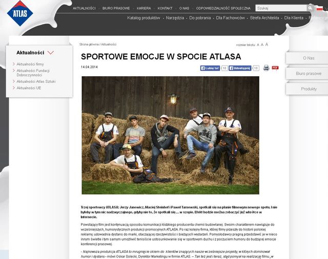 Jerzy Janowicz w szopie z Atlasem (FOTO)