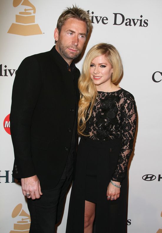 Chad i Avril pozostali w nader przyjacielskich stosunkach? 