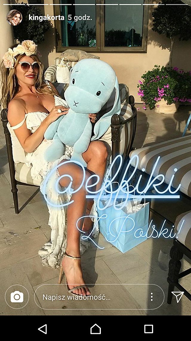 Kinka Korta wyprawiła baby shower niczym KARDASHIANKI (Instagram)