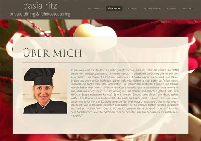 Basia Ritz prowadziła w Kolonii firmę cateringową?