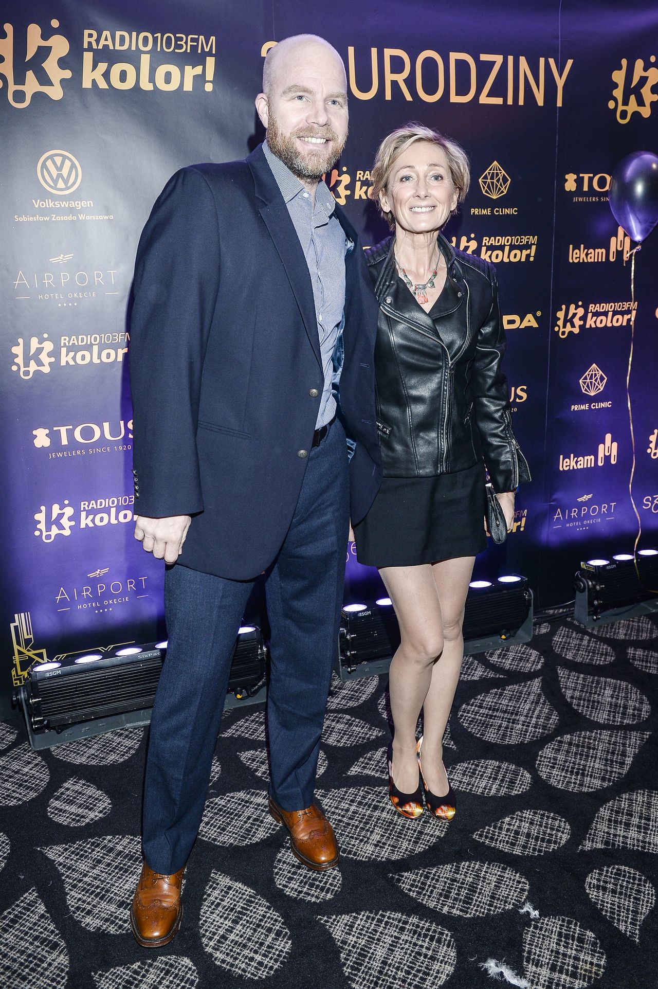 Beata Pawlikowska na zdjęciu z partnerem - świętują 2. rocznicę związku