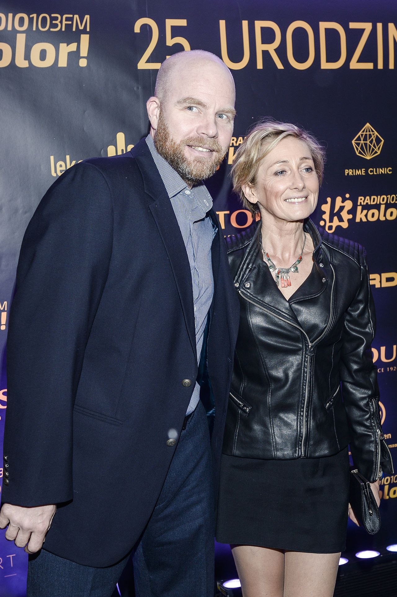 Beata Pawlikowska na zdjęciu z partnerem - świętują 2. rocznicę związku