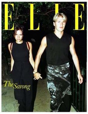 Seksowny i nagi David Beckham na okładce Elle?