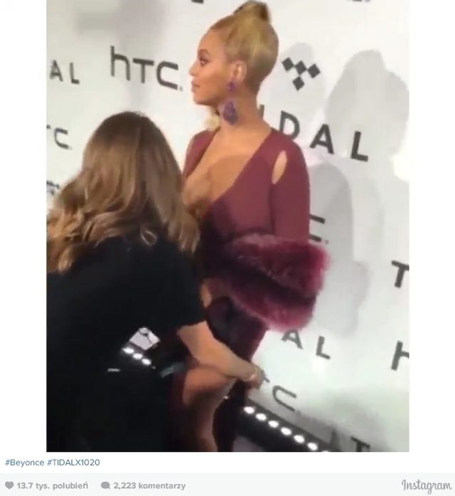 Beyonce... PRZEGANIA asystentkę (Instagram)
