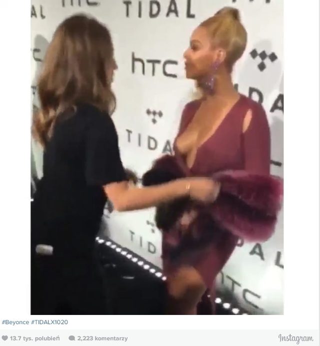 Beyonce... PRZEGANIA asystentkę (Instagram)