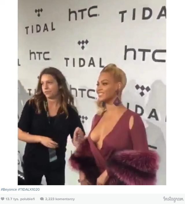 Beyonce... PRZEGANIA asystentkę (Instagram)