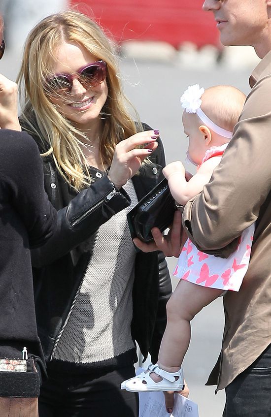 Kristen Bell niecałe 4 miesiące po porodzie (FOTO)