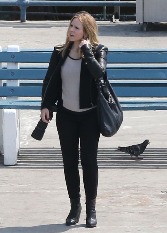 Kristen Bell niecałe 4 miesiące po porodzie (FOTO)