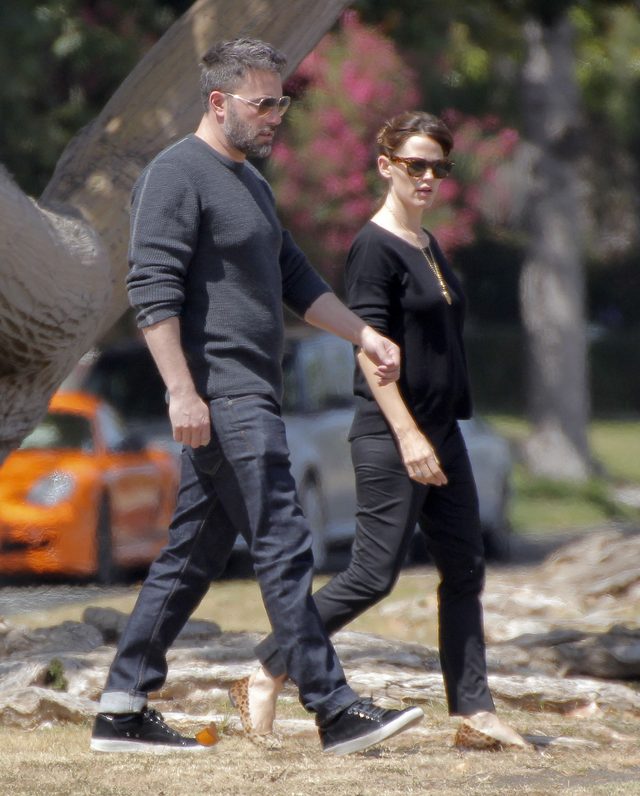  Affleck i Garner - widać, że związek się wypalił? (FOTO)