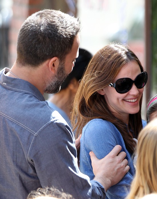 Chwila czułości u Bena Afflecka i Jennifer Garner (FOTO)