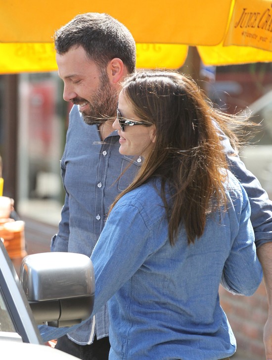 Chwila czułości u Bena Afflecka i Jennifer Garner (FOTO)