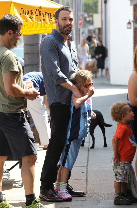 Chwila czułości u Bena Afflecka i Jennifer Garner (FOTO)