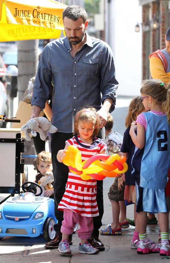 Chwila czułości u Bena Afflecka i Jennifer Garner (FOTO)