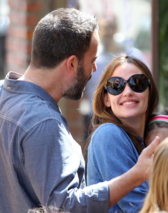 Chwila czułości u Bena Afflecka i Jennifer Garner (FOTO)