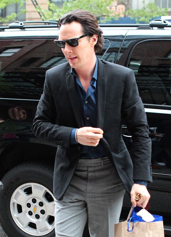 Cumberbatch: Moja nazwisko brzmi jak bąk w wannie!  