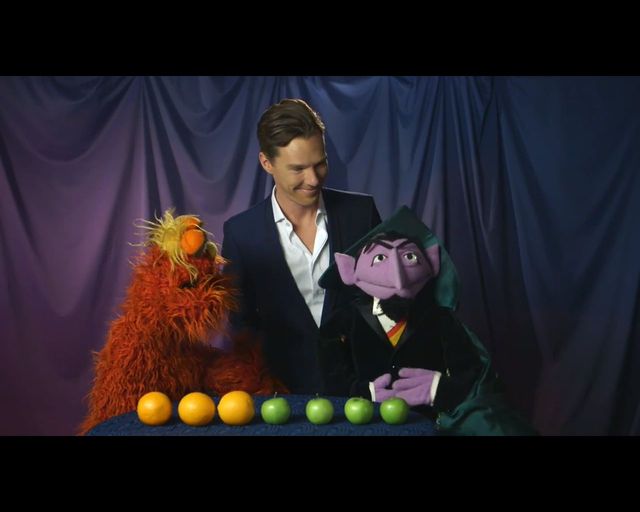 Benedict Cumberbatch wpadł na Ulicę Sezamkową [VIDEO]